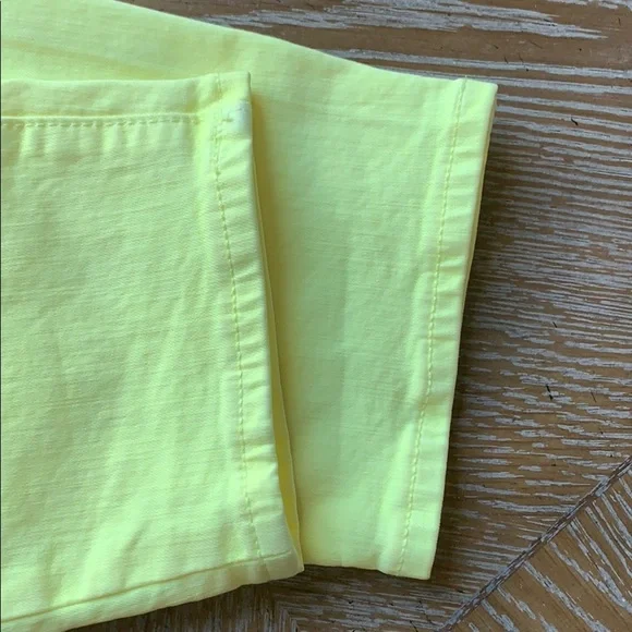 ANN TAYLOR Yellow Capri Modern Fit 6 - Picture 8 of 9